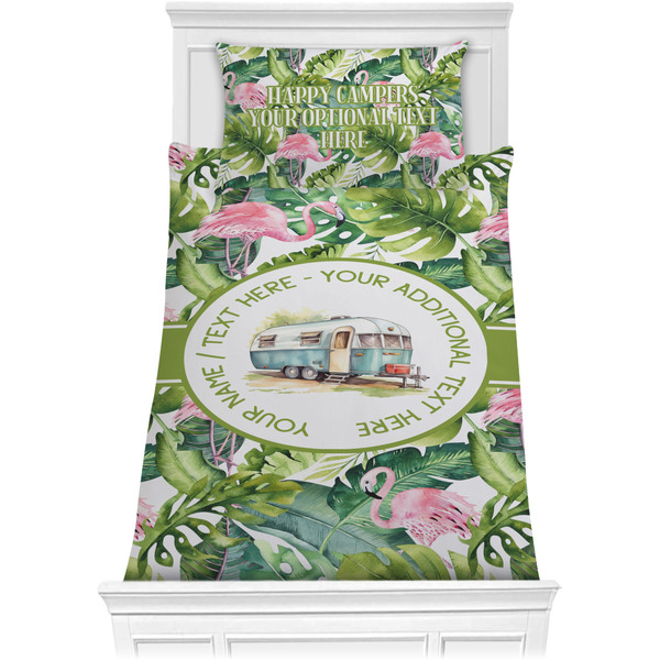 Flamingo & Camping Bedding Set (Twin)