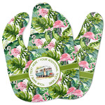 Flamingo & Camping Baby Bib (Personalized)