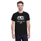 Flamingo & Camping T-Shirt - Black - 2XL