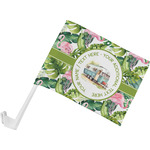 Flamingo & Camping Car Flag - Small (Personalized)