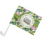 Flamingo & Camping Car Flag - Small (Personalized)