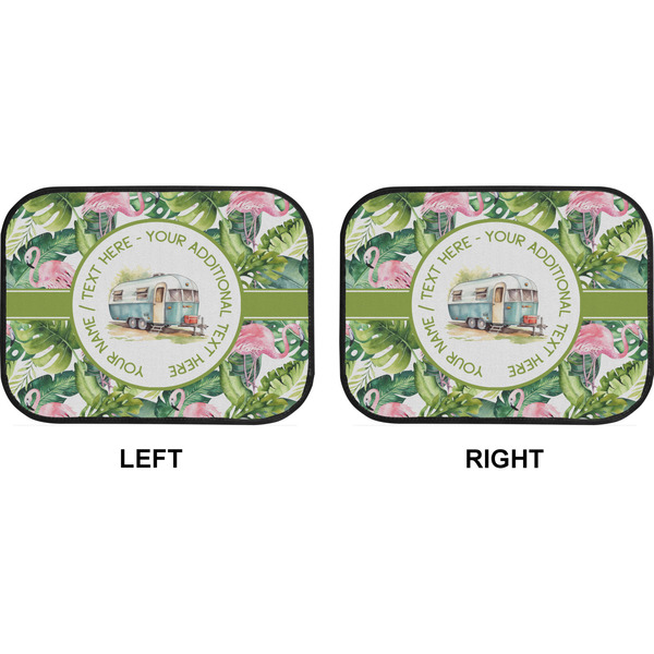 Flamingo & Camping Car Floor Mats (Back Seat) (Approval)