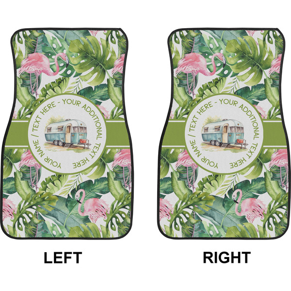 Flamingo & Camping Car Mat Front - Approval