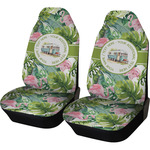 Flamingo & Camping Car Seat Covers - Set of Two (Personalized)