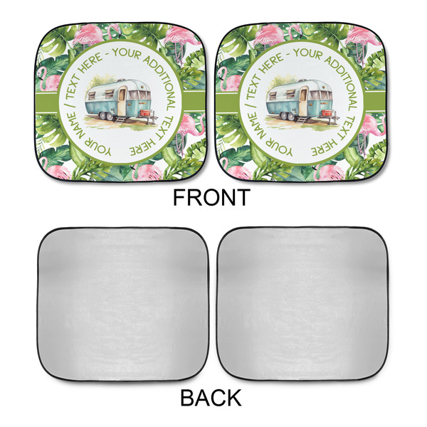 Flamingo & Camping Car Sun Shades - APPROVAL