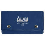 Flamingo & Camping Cards & Dice Set - Navy Blue