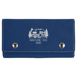 Flamingo & Camping Cards & Dice Set - Navy Blue