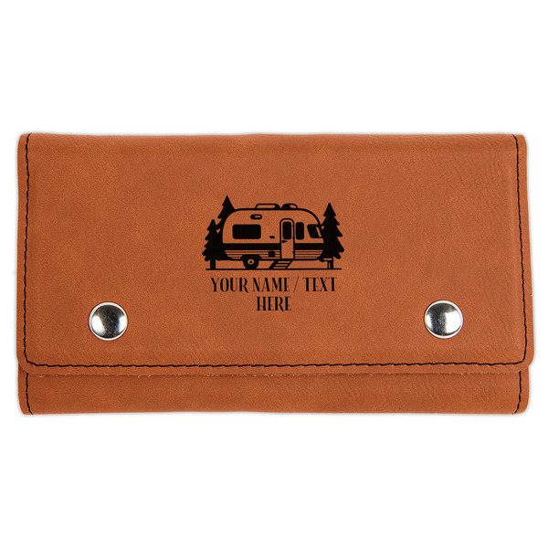 Custom Flamingo & Camping Cards & Dice Set - Rawhide