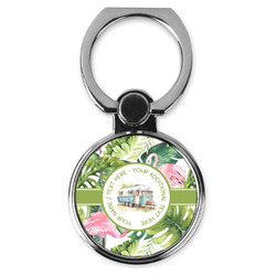 Flamingo & Camping Cell Phone Ring Stand & Holder (Personalized)