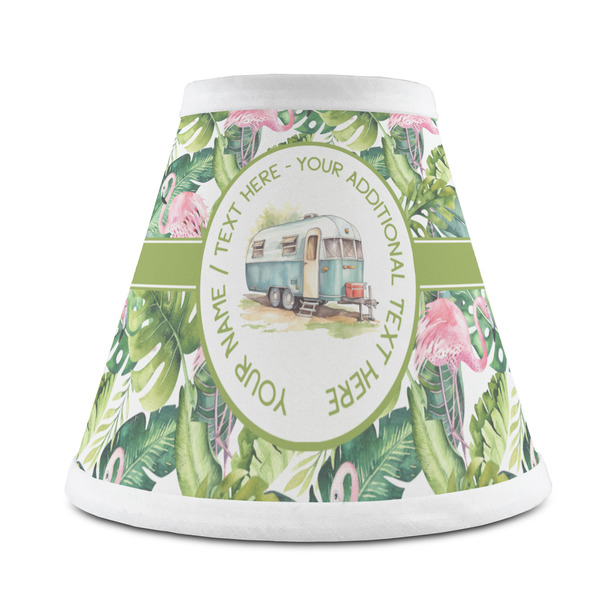 Custom Flamingo & Camping Chandelier Lamp Shade (Personalized)