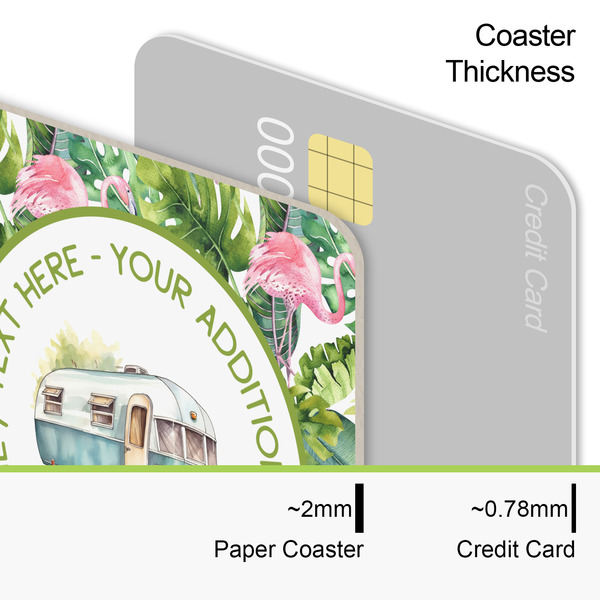 Flamingo & Camping Coaster Thickness