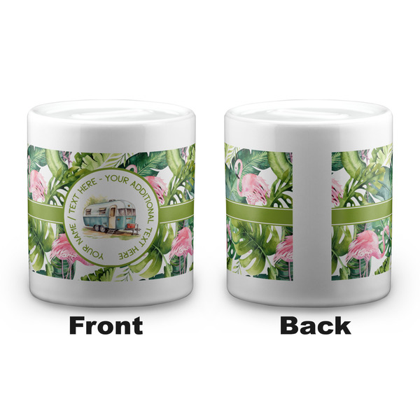 Flamingo & Camping Coin Bank - Approval