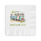 Flamingo & Camping Coined Cocktail Napkins