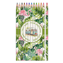 Flamingo & Camping Colored Pencils (Personalized)