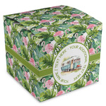 Flamingo & Camping Cube Favor Box (Personalized)