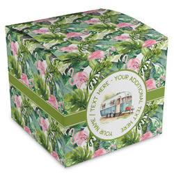 Flamingo & Camping Cube Favor Box (Personalized)
