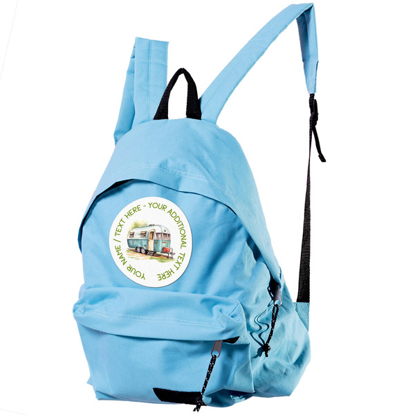 Flamingo & Camping Custom Shape Iron On Patches - XL - Single - Approval