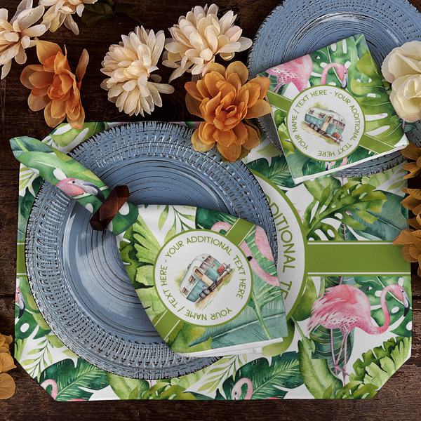 Flamingo & Camping Dining Set