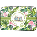 Flamingo & Camping Dish Drying Mat (Personalized)