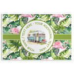Flamingo & Camping Disposable Paper Placemats (Personalized)