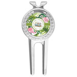 Flamingo & Camping Golf Divot Tool & Ball Marker (Personalized)