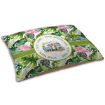 Flamingo & Camping Indoor Dog Bed - Small (Personalized)