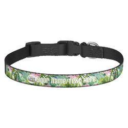 Flamingo & Camping Dog Collar