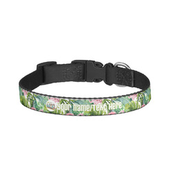 Flamingo & Camping Dog Collar - Small
