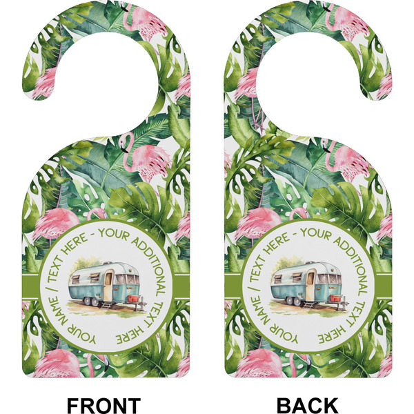 Flamingo & Camping Door Hanger (Approval)