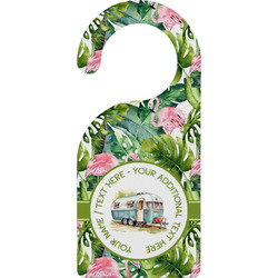 Flamingo & Camping Door Hanger (Personalized)
