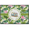 Flamingo & Camping Door Mat - 36" x 24" (Personalized)