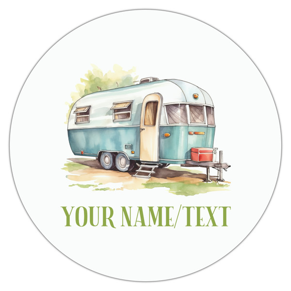 Flamingo & Camping Drink Topper - Large - Single