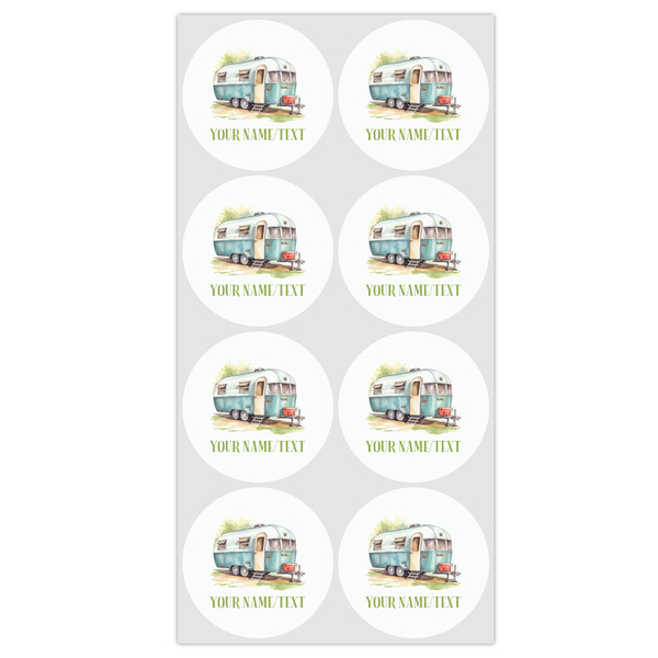 Flamingo & Camping Drink Topper - Medium - Set of 8