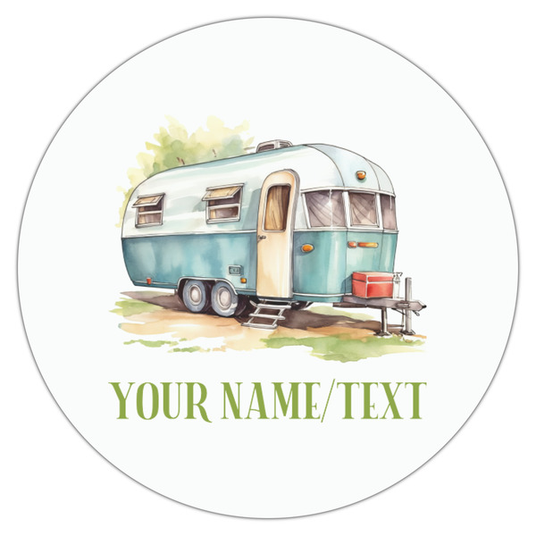 Flamingo & Camping Drink Topper - Small - Single