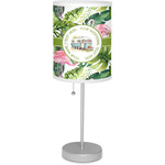 Flamingo & Camping Lamp with Drum Shade (Personalized)