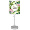 Flamingo & Camping Lamp with Drum Shade (Personalized)