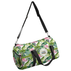 Flamingo & Camping Duffel Bag - Large (Personalized)