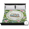 Flamingo & Camping Duvet Cover - King (Personalized)