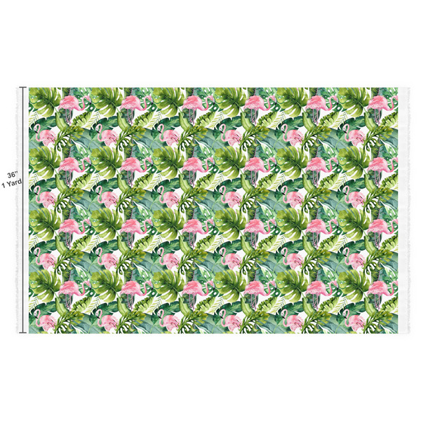 Flamingo & Camping Fabric Full Yard