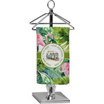 Flamingo & Camping Finger Tip Towel - Full Print (Personalized)