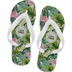 Flamingo & Camping Flip Flops (Personalized)