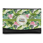Flamingo & Camping Genuine Leather Women's Wallet - Small (Personalized)
