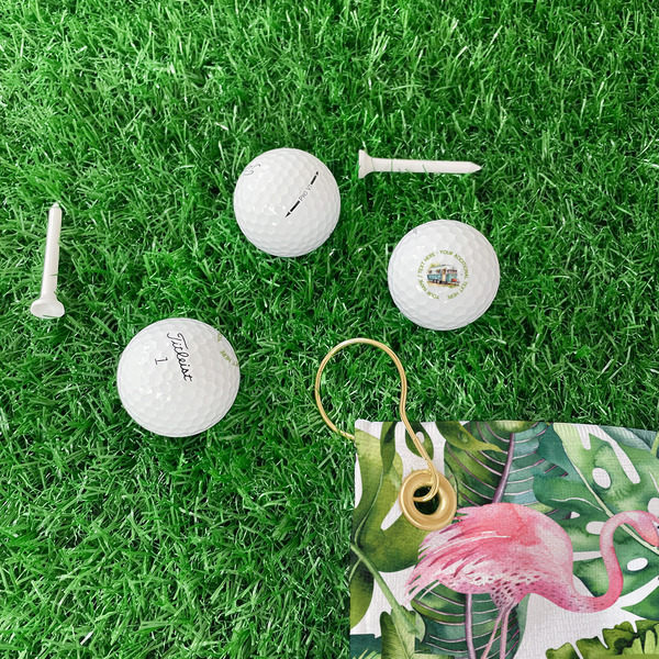 Flamingo & Camping Golf Balls - Titleist - Set of 3 - LIFESTYLE