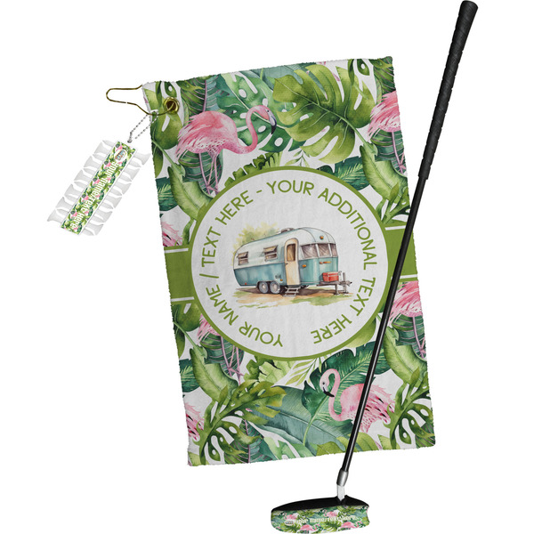 Flamingo & Camping Golf Gift Kit (Full Print)