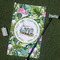 Flamingo & Camping Golf Towel Gift Set (Personalized)