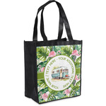 Flamingo & Camping Grocery Bag (Personalized)