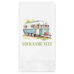 Flamingo & Camping Guest Paper Towels - Full Color
