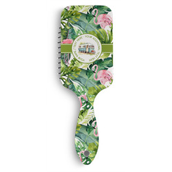 Flamingo & Camping Hair Brush (Personalized)