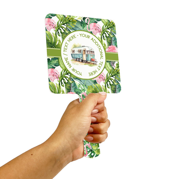 Flamingo & Camping Hand Mirrors - Alt View