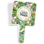 Flamingo & Camping Hand Mirror (Personalized)